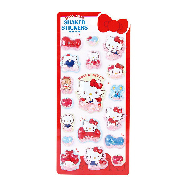 サンリオ ハローキティ シェイカーシール うもれっコ 文具 Sanrio