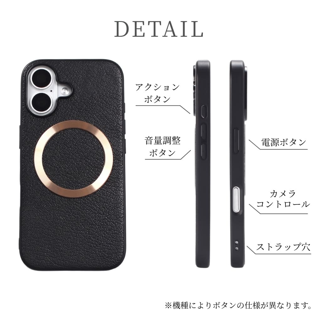 iphone ケース 本革 小銭入れ付き iphone17 iphone16 iphone15 iphone14 Magsafe対応 ウォレット 財布 レザー アイフォン 17 16 15 14 13 マグセーフ マグネット 小物入れ カード コイン Pro MAX Plus mini 17e air ポーチ カード収納 17プロ マックス ゴールド 送料無料