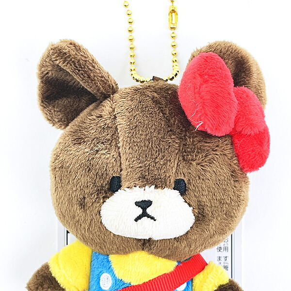 サンリオ ×くまのがっこう ジャッキー マスコット ぬいぐるみ Sanrio