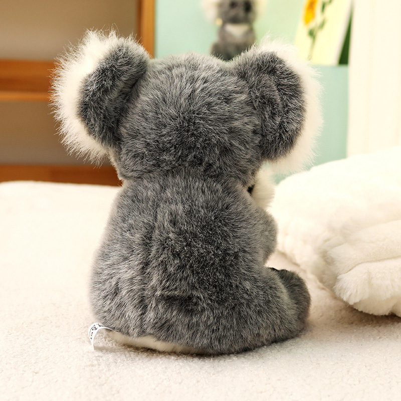 コアラ ぬいぐるみ リアル 動物 アニマル ふわふわ かわいい 置物 インテリア 子供 おもちゃ ごっこ遊び 誕生日 プレゼント ギフト 癒し