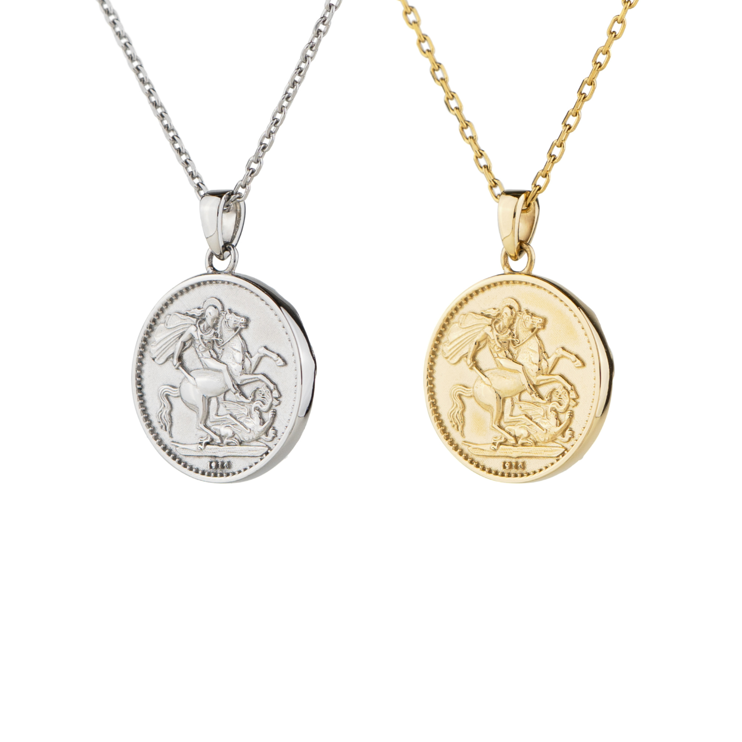 コインネックレス (英国国章の盾／セントジョージ)  Coin Necklac Dress Up ドレスアップe PUPE130