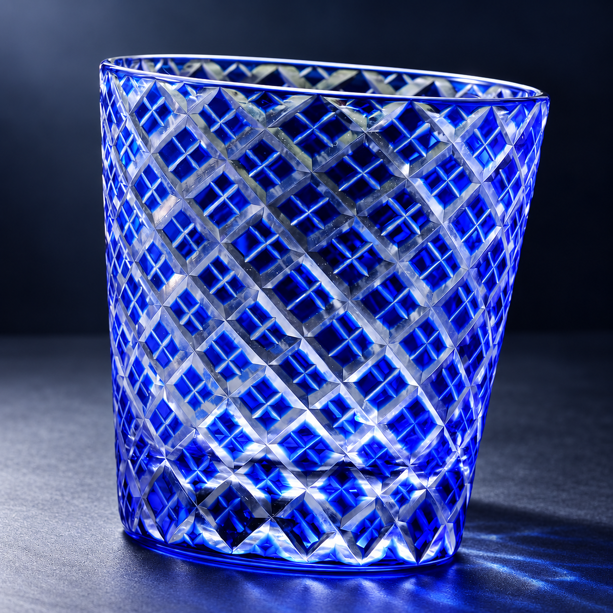 退職 異動 名入れ 切子硝子 切子 ロックグラス 江戸菱角 ギフトセット 焼酎セット 誕生日プレゼント 退職祝い 甕貯蔵 兼重 本格芋焼酎 25度 300ml