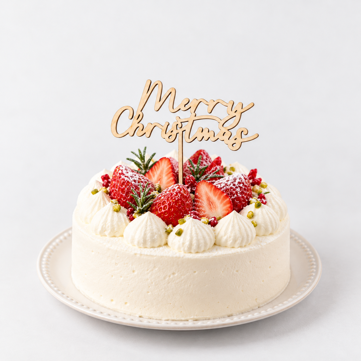 クリスマスケーキ トッパー MerryChristmas メリークリスマス クリスマス 木製トッパー ケーキピック 木製レター クリスマスフォト メリークリスマス Xmas インスタ映え 写真撮影小物