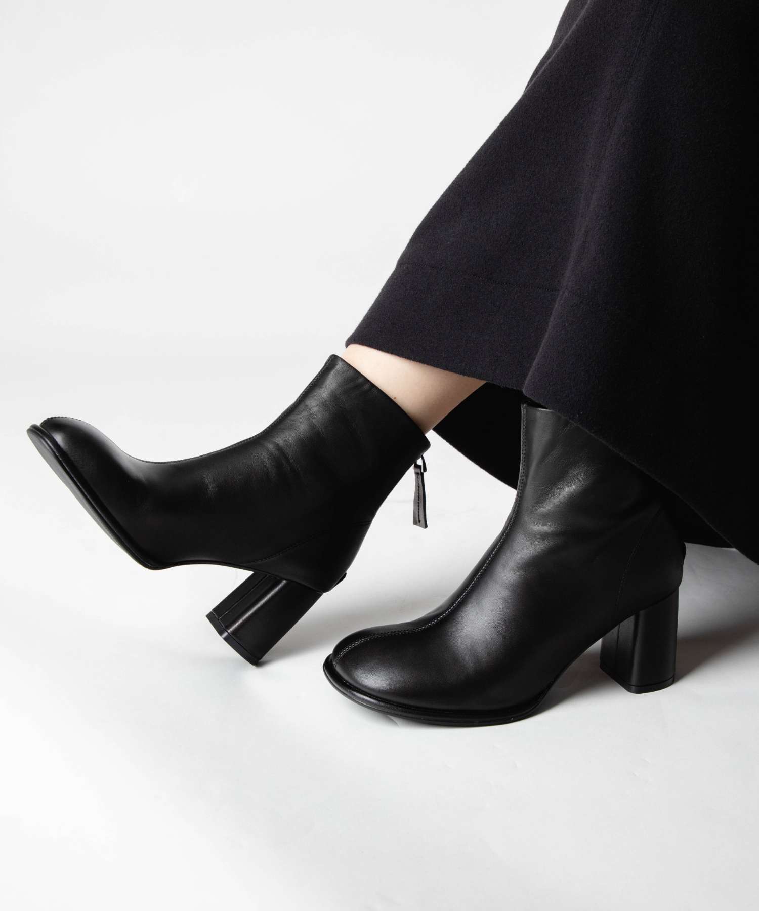 【正規品】 レメ REMME chunky boots チャンキーブーツ ZH-25W022-1-SO  ブーツ ショートブーツ ヒール レディース シューズ