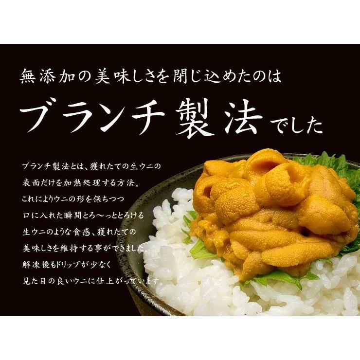 無添加 お刺身ウニ1kg(100g×10個) 送料無料 とろける食感がたまらない（刺身 海鮮丼 うに丼 手巻き寿司 おつまみ ギフト お歳暮 お年賀 贈り物 業務用 贈り物 プレゼント 御祝 内祝 ギフト）[[生ウニ100-10p]