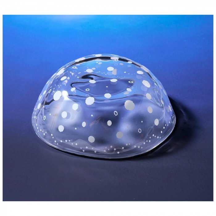 くらげ ガラスプレート 小鉢 タコクラゲ 皿 取り皿 ガラス食器 透明 リアル 涼しげ 海月 インテリア 雑貨 おしゃれ ギフト プレゼント セトクラフト