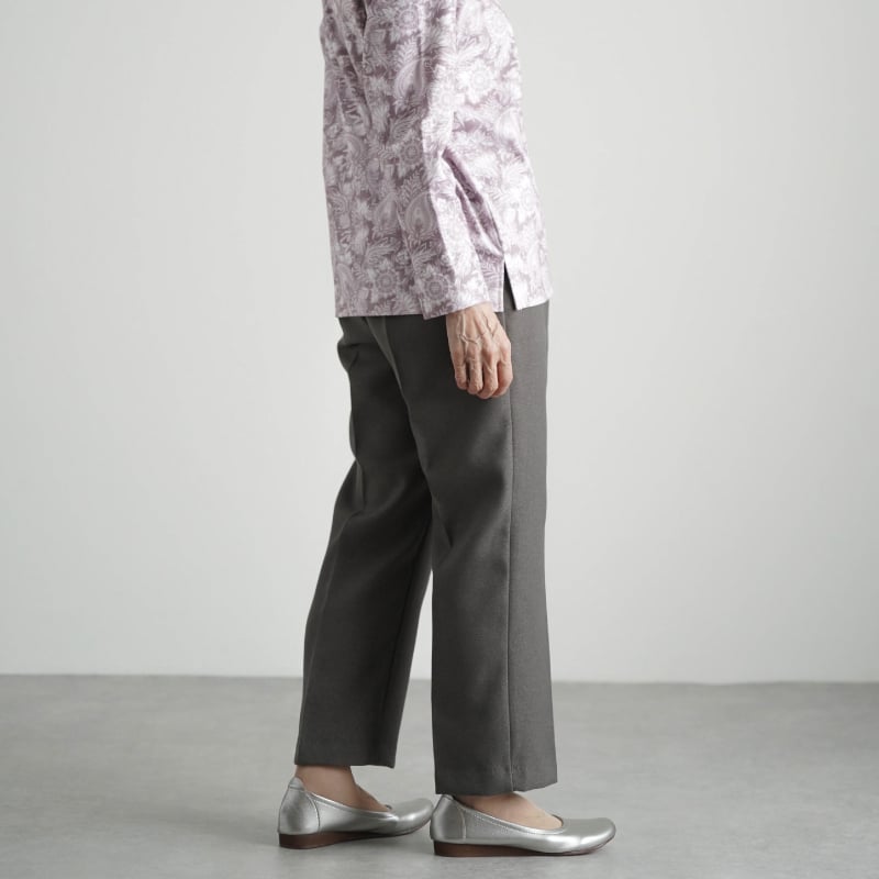 【 乾燥機対応 裏起毛 あったかパンツ 】 シニアファッション レディース 80代 70代  90代 秋冬 ズボン 日本製 裏起毛 乾燥機対応 スラックスパンツ 股下58cm おばあちゃん 服 プレゼント 婦人服 女性 ミセス 祖母 高齢者 おしゃれ（ckh-fb2-13304）
