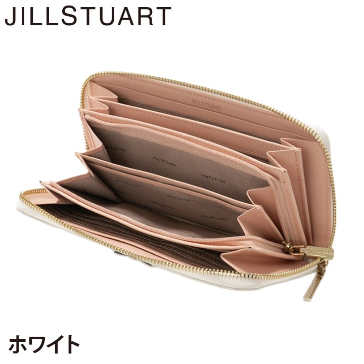 ジル スチュアート 財布 長財布 レディース 牛革 ミスティ ラウンドファスナー 大容量 ギフト JILL STUART