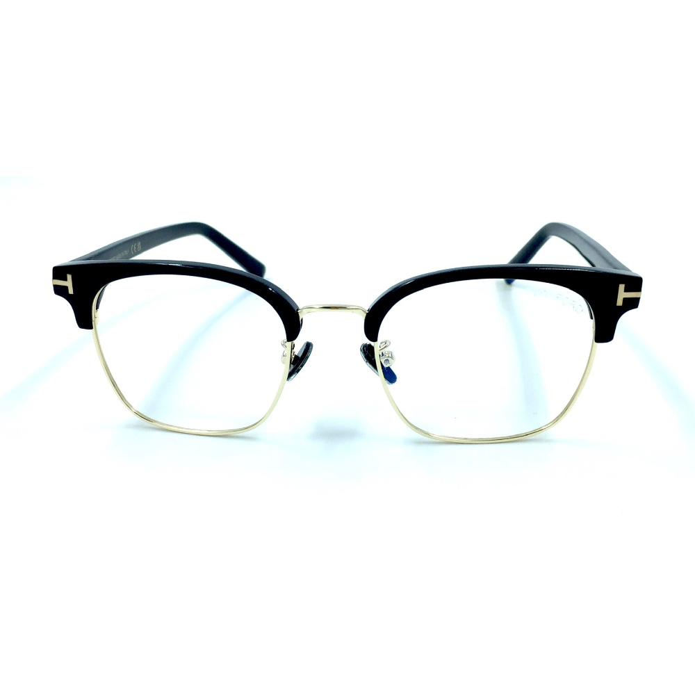 TOM FORD トムフォード メガネフレームTF6001-K-B アジアンフィットモデル Black/Gold｜男性向けギフト 彼氏へのプレゼント 父の日 誕生日 上司や同僚への贈り物 記念日や就職祝いに最適｜高級ブランドアイウェア 新品未使用 ラッピング対応 送料無料 専用ケース付
