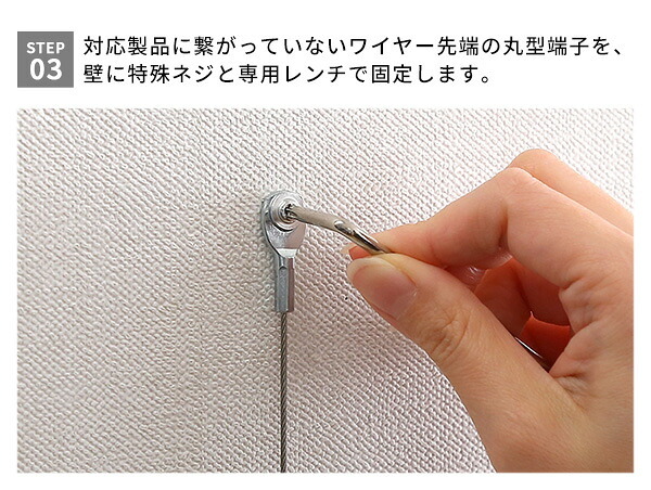 ガーデン エクステリア 乾電池式どこでもセンサーカメラ用 盗難防止ワイヤー 新生活