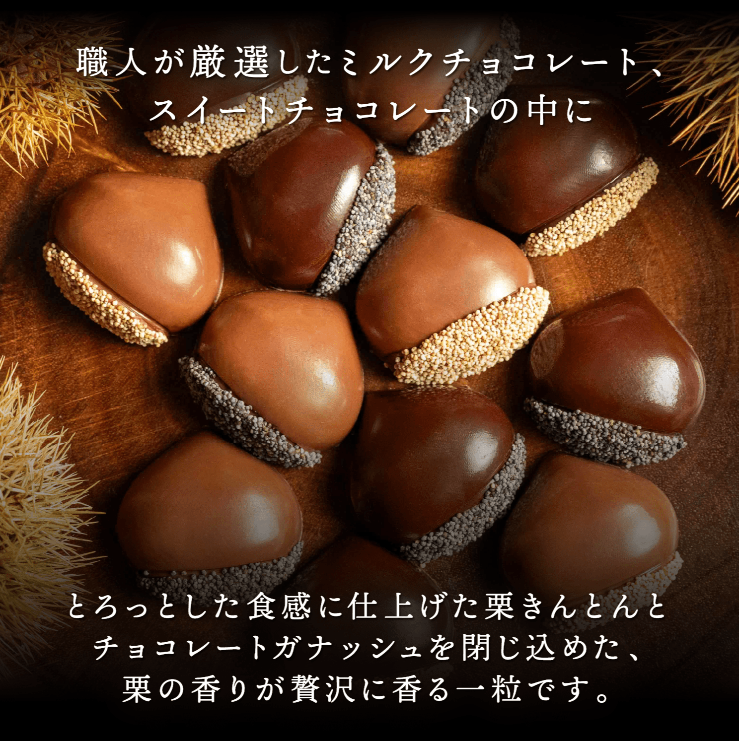 敬老の日　栗きんとんちょこら 栗りん 栗きんとん×チョコレート スイーツ ギフト チョコ 和菓子 プレゼント お菓子 贈り物 送料無料