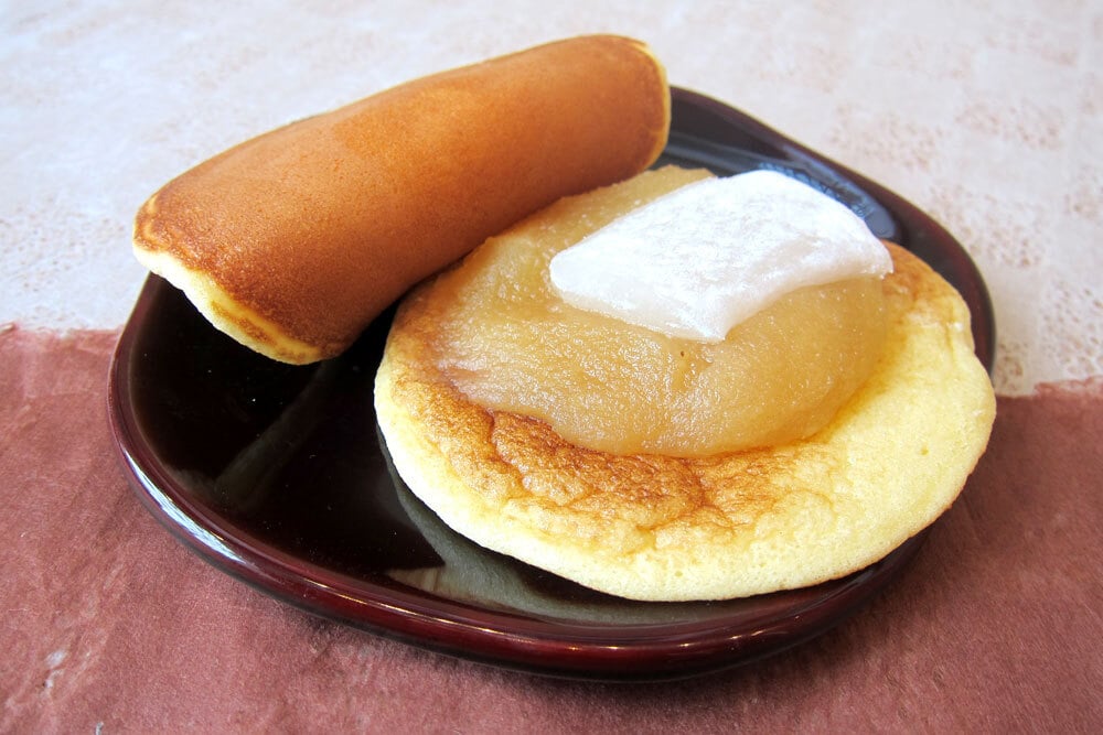 秋の季節限定 どら焼き和菓子 おさつ秋どら (羽二重餅入） 4個セット　【無料のし】【無料包装】 和菓子 御中元 お歳暮