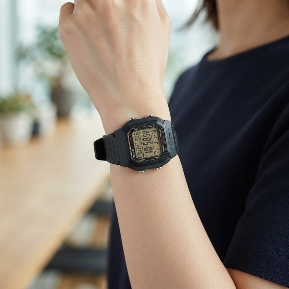 カシオ 腕時計 メンズ レディース 腕時計ケース付き デジタル 100m防水 軽量 CASIO チープカシオ 海外モデル 学生 社会人 普段使い 誕生日 プレゼント ギフト 成人 卒業 入学