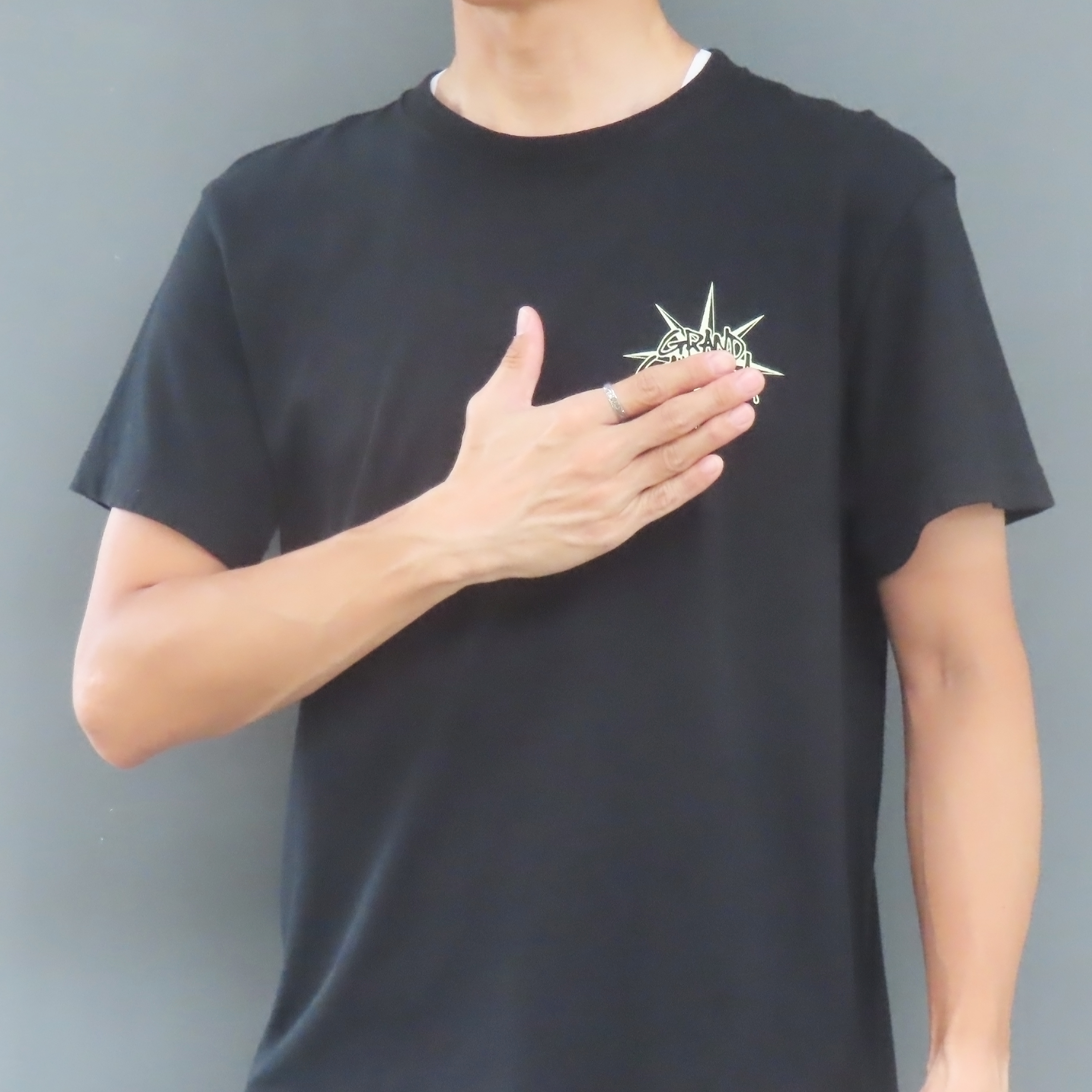 ハワイアンジュエリー リング 指輪 黒 ハイビスカス スクロール シルバー925【刻印無料】 花 波 波模様 シルバーアクセサリー メンズ レディース ユニセックス ペアリング 誕生日 プレゼント ハンドメイド 手作り 彫金 箱入り Grand Galleria グランドガレリア