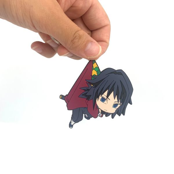 鬼滅の刃 義勇 冨岡義勇つままれキーホルダー キーリング