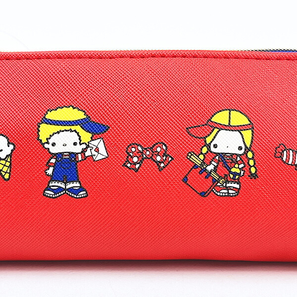 サンリオ パティ＆ジミー スリムペンケース レトロ サンリオキャラクターズ5 文具 Sanrio