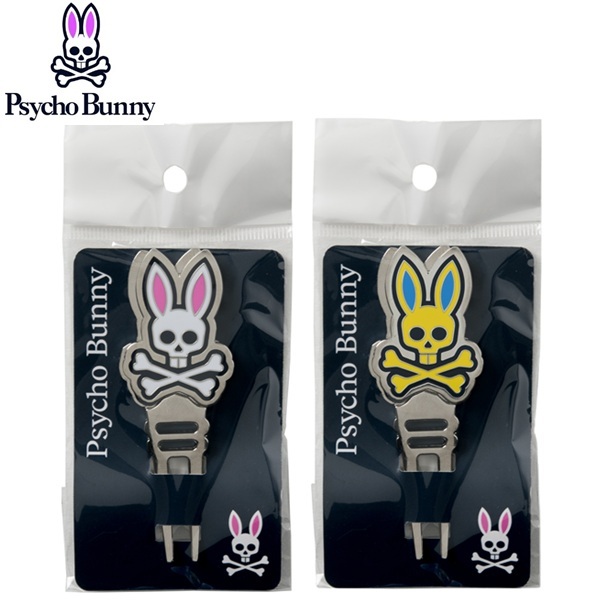 サイコバニー ゴルフ グリーンフォーク PB BM W/DIVOT TOOL Psycho Bunny PBMG6BM3 お誕生日祝い お祝い 記念品 お父さん 父の日 彼氏 男性 30代 40代 50代 60代 母の日 お母さん 還暦祝い 敬老の日 彼女 人気プレゼント プレゼント