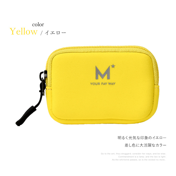 MIKASASTAR スクエアポーチ 小物入れ レディース キッズ ポリエステル コンパクト カジュアル スポーティー キュート プレゼント