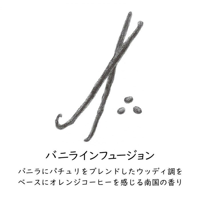 サシェ 香り袋 GRASSE TOKYO バニラインフュージョン 吊り下げ アロマ バニラ パチュリ ウッディ オレンジ コーヒー 南国 芳香剤 クローゼット 車内 靴箱 玄関 消臭 ルームフレグランス 日本製