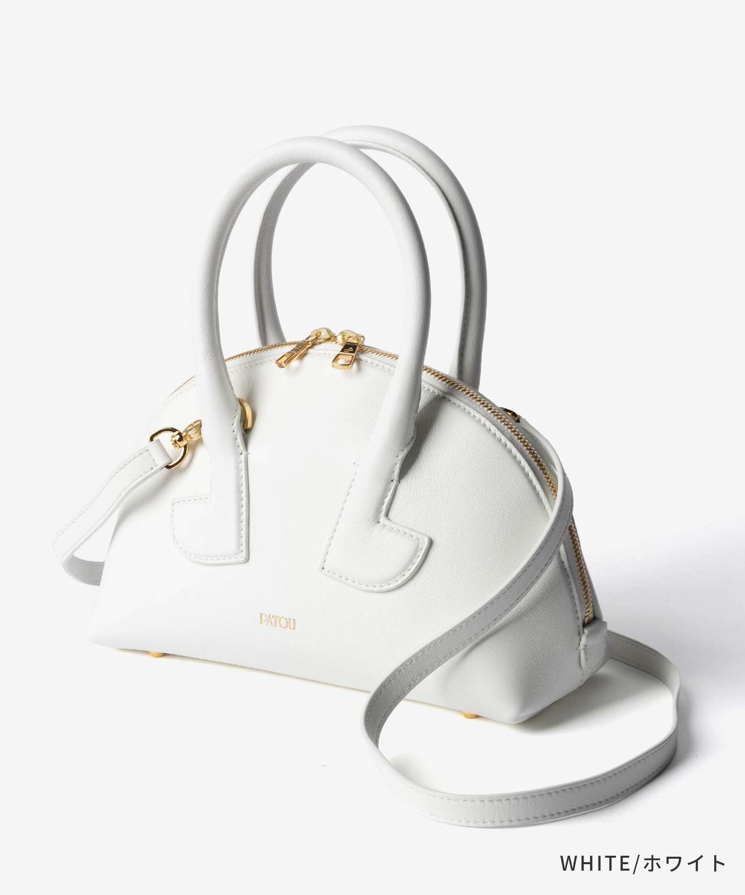 パトゥ PATOU PATOU BOWLING BAG PM レザー製 Le Patou ボウリングバッグ BA0195000 ハンドバッグ ショルダーバッグ レディース バッグ