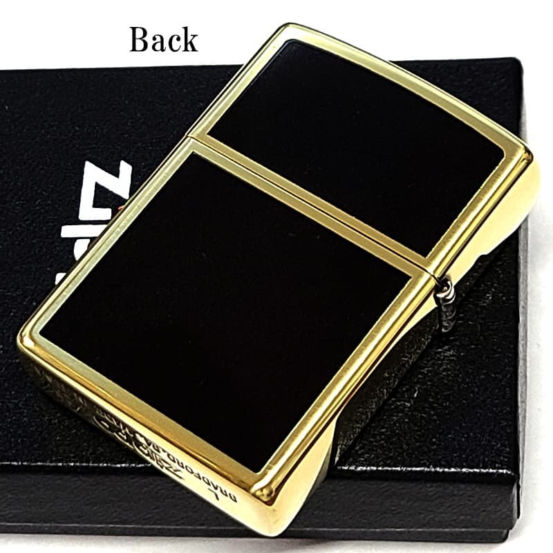 ZIPPO ウインディハート ブラス×ブラック ジッポ Windy ライター メンズ 両面プリント加工 おしゃれ ギフト 金 メンズ プレゼント Heart 黒 ウインディ かっこいい オイルライター レディース