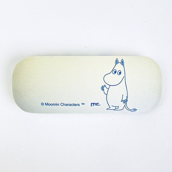 ムーミン メガネケース ブルー MOOMIN SUMMER