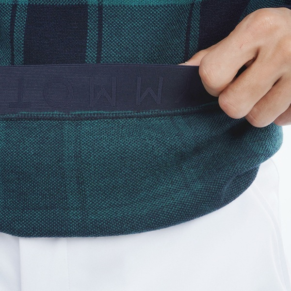 トミーヒルフィガー ゴルフ メンズ バッファローチェックジャカード クルーネックセーター TOMMY HILFIGER GOLF THMA478 秋冬モデル お誕生日祝い お祝い 記念品 お父さん 父の日 彼氏 男性 30代 40代 50代 60代  還暦祝い 敬老の日 人気プレゼント プレゼント