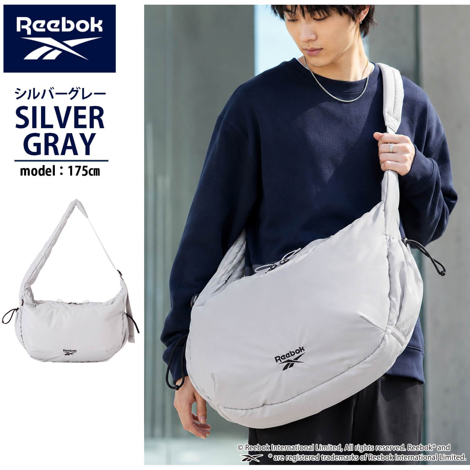 Reebok リーボック ワンショルダーバッグ メンズ レディース 軽量 大容量 約17L 通学 通勤 旅行 メッセンジャーバッグ ワンポイントロゴ ブランド 肩掛け 斜め掛け おしゃれ スポーティー シンプル 男女兼用 ユニセックス 黒 2026 karlas