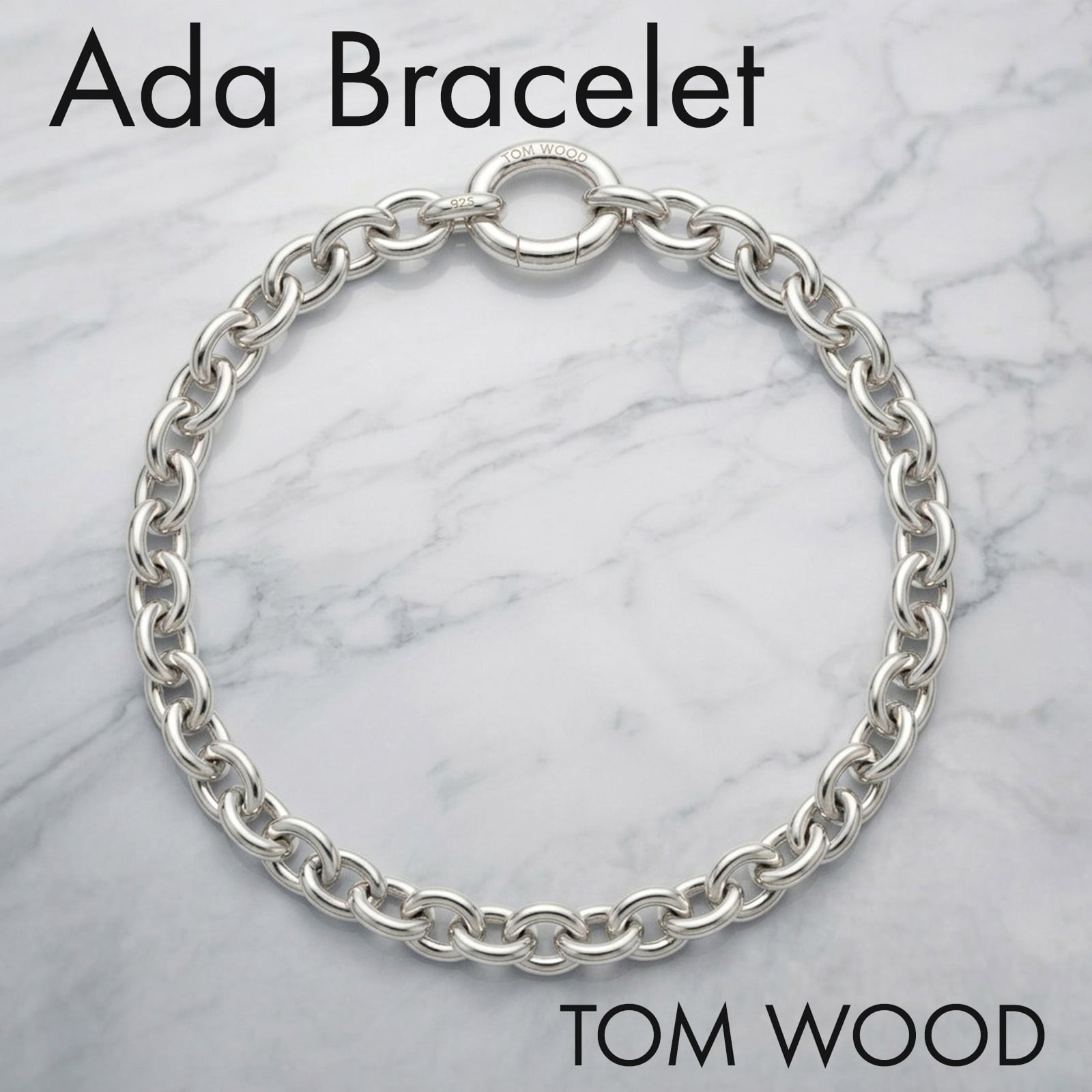 【ラッピング無料】TOMWOOD トムウッド Ada Bracelet エイダブレスレット 100000 シルバー925 チェーンブレスレット 6.5インチ 7インチ メンズ レディース ユニセックス ギフト