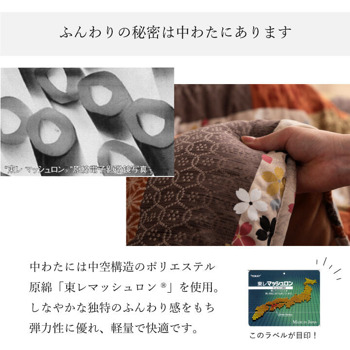 こたつ掛け布団 日本製 こたつ布団 こたつ厚掛け 単品 和柄 長方形 約 205×245cm コタツ布団 こたつふとん こたつ掛布団 冬用寝具 こたつ用掛布団 掛け布団単品 コタツ掛布団 こたつ用品 あったか リビング 和室 掛けふとん 冬物 暖房用品