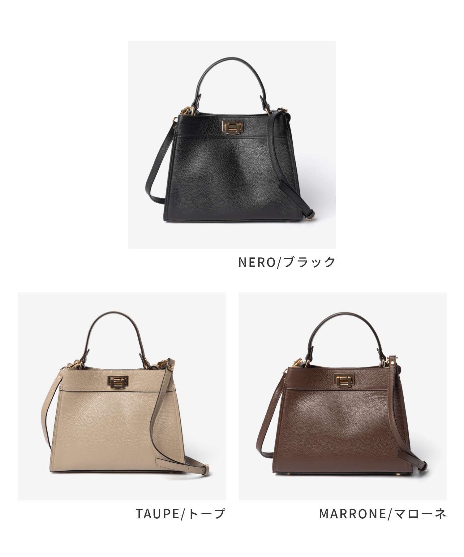 ジャンニノターロ GIANNI NOTARO Carol J. キャロルジェイ Leather Shoulder bag 418 レザーショルダーバッグ 418 ハンドバッグ レディース バッグ
