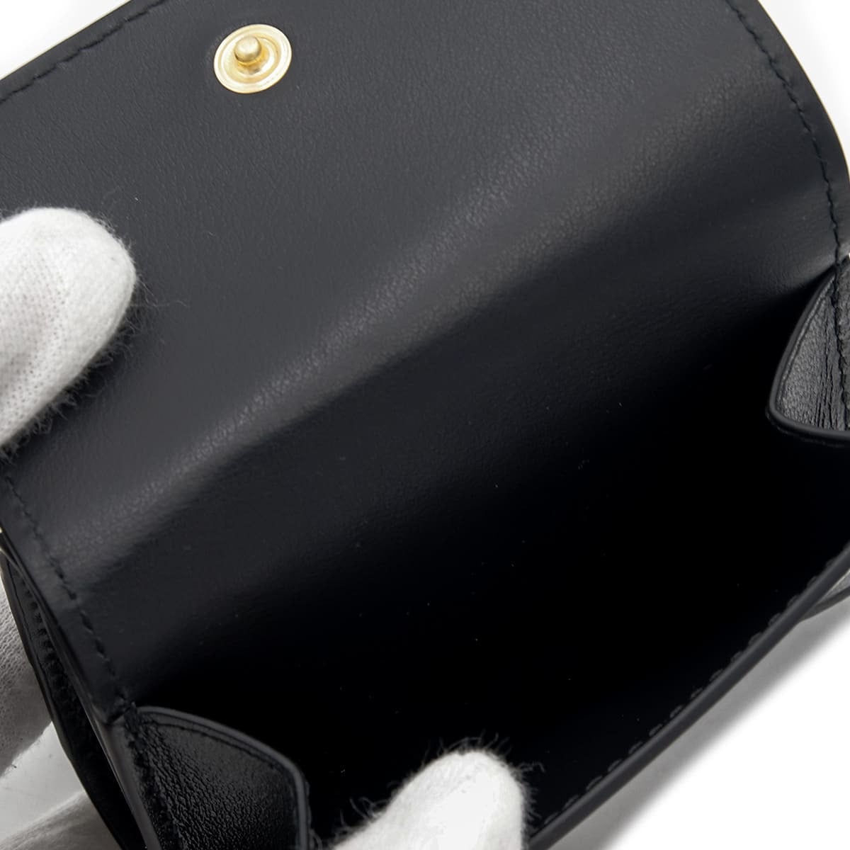 選べる3色 ボッテガヴェネタ BOTTEGA VENETA 三つ折り財布 レディース メンズ イントレチャート タイニー ミニ財布 本革 小銭入れ付き ブラック グリーン ベージュ 666944 V3UH2