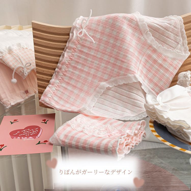 5枚セット　10代キッズショーツ　ガールズショーツ　ジュニアパンツ　ジュニア下着 レディースパンツ 綿92％ 女性ショーツ 子供パンツ 子供下着 キッズ ジュニア 子供 インナー 肌着　通気性　可愛い　抗菌　快適　　肌さわりストレッチ性　M　L　XL