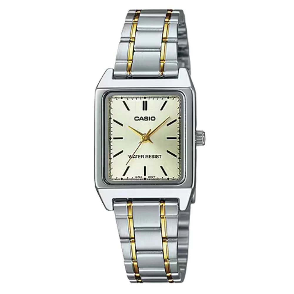 カシオ CASIO 腕時計 レディース 収納ケース付き チープカシオ チプカシ スクエア シルバー ゴールド シンプル 日常使い プレゼント ギフト 時計 女性用 彼女 母 妻 誕生日 就職祝い 入学祝い 日本未発売 海外モデル ランキング お祝い 成人 卒業 入学