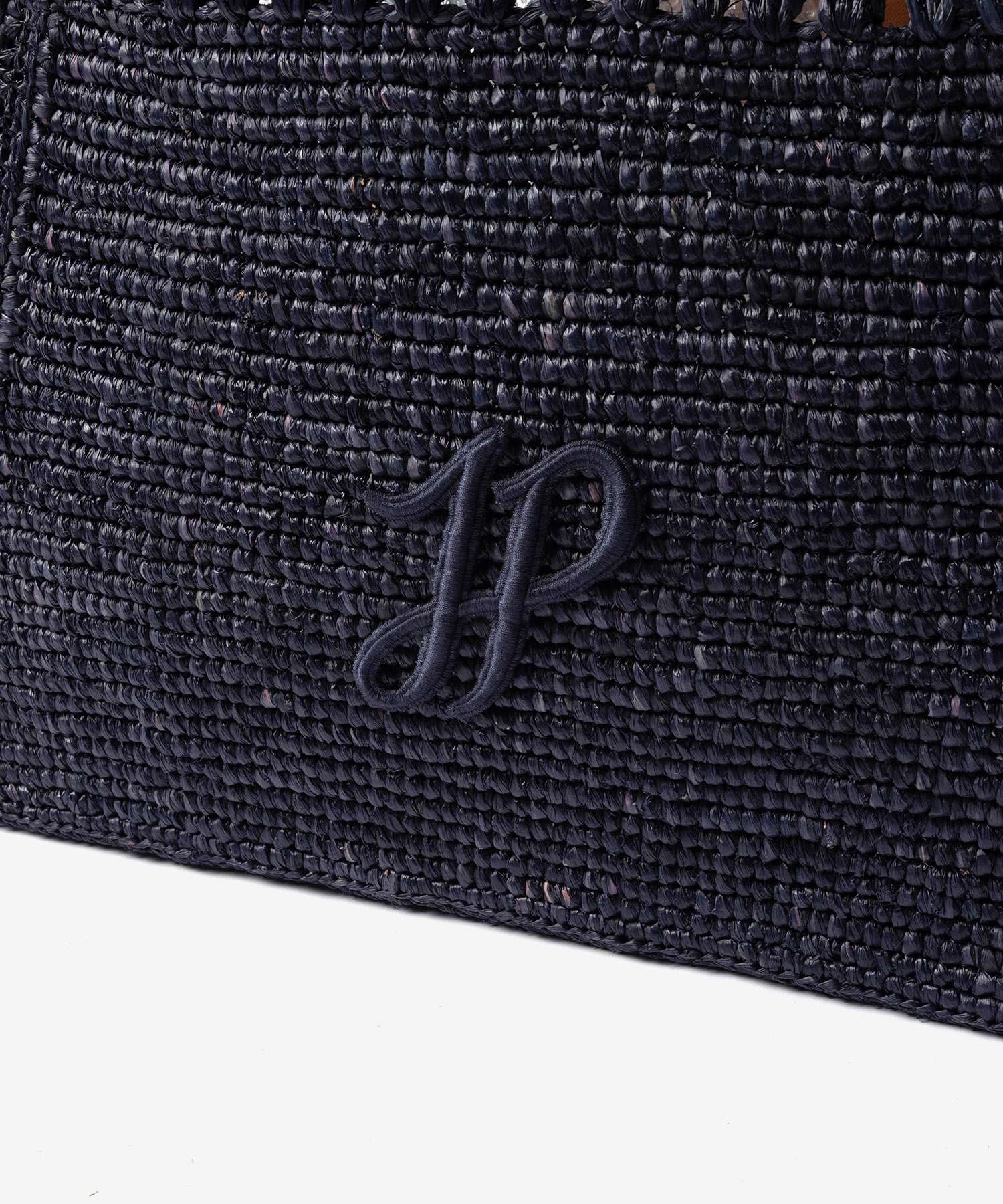 パトゥ PATOU TRAPEZE TOTE BAG GM ラフィア パトゥ ロゴ トラペーズ トート ラージ AC0920215 トートバッグ レディース バッグ