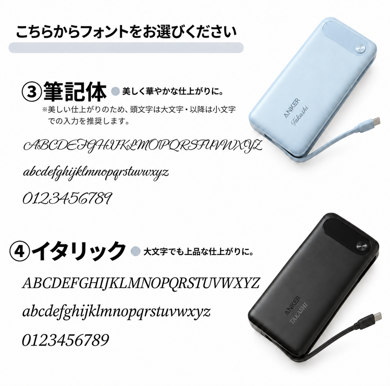 【名入れ可・無料ラッピング】Anker Power Bank A1383 20000mAh 87W モバイルバッテリー USB-Cケーブル内蔵 急速充電 ブラック ホワイト パープル ギフト 誕生日プレゼント 男友達 ガジェット