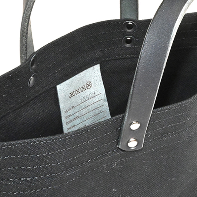 Butler Verner Sails バトラーバーナーセイルズ モールドレザーセルビッチキャンバス ランチトート[トートバッグ バッグ レディース メンズ ミニトート おしゃれ キャンパスバッグ 小さめ ハンドバッグ 帆布 日本製 本革] 1-2W