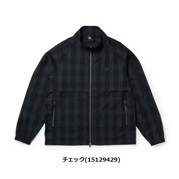 ニューエラ ゴルフ ジャケット スタンドカラー ジャケット ブルゾン チェック New Era Golf (15129429) 2026年秋冬モデル お誕生日祝い お祝い 記念品 お父さん 父の日 彼氏 男性 30代 40代 50代 60代 母の日 お母さん 還暦祝い 敬老の日 彼女 人気プレゼント プレゼント