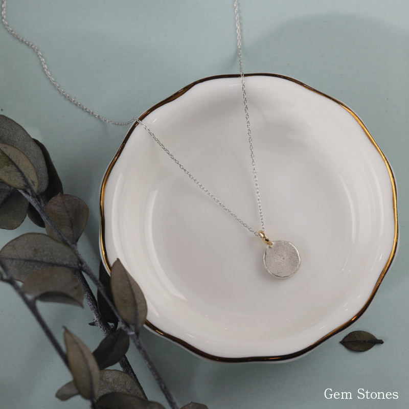 le lien rond ゴールド シルバー ネックレス シンプル 可愛い 丸い プチ つけっぱなし お洒落 レディース 18金 K18 地金 ペンダント ジュエリー アクセサリー プレゼント ギフト 記念日