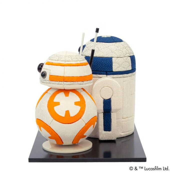 吉徳 木目込人形 スター・ウォーズ R2-D2 BB-8 182960 フィギュア 置物 伝統工芸品 日本製 キャラクターグッズ インテリア 雑貨 ギフト プレゼント