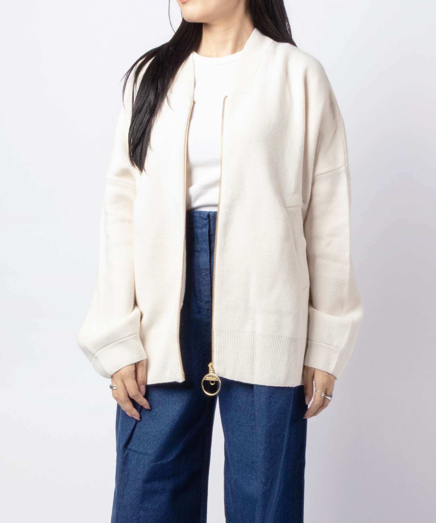 バブアー Barbour MILDA KNITTED BOMBER ミルダ ニット ボンバー LKN1710 ジャケット ニット レディース アウター