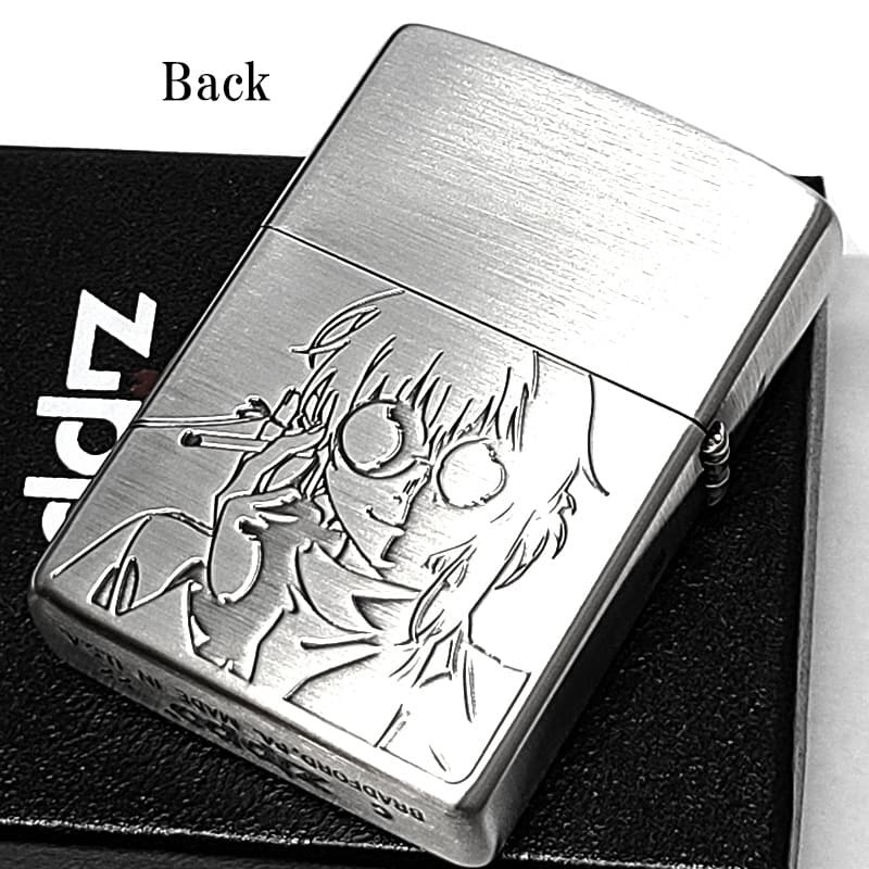 ZIPPO アニメ よふかしのうた 七草ナズナ 鶯餡子 ジッポーライター Season2 シルバー エッチング彫刻 両面加工 可愛い キャラクター かわいい メンズ レディース ギフト プレゼント