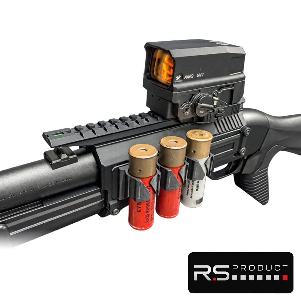 M3 スーパー90 ショーティ用 ドットサイトマウント ホルダータイプ シェルホルダー 2本 3本 5本 マルイ 20mmレール ガン カスタム GUN-DT9