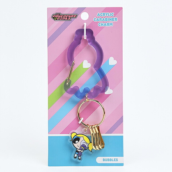 パワーパフガールズ バブルス アクリルカラビナチャーム