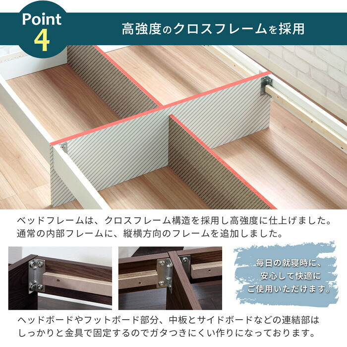 ベッド 寝具 マットレスセット 棚付き 引き出し収納 ショート ポケットコイルマットレス 収納 女の子 ベット マットレス付き ショート丈 シングル セット 引き出し付き 収納付き 姫系 ホワイト セミシングルショート