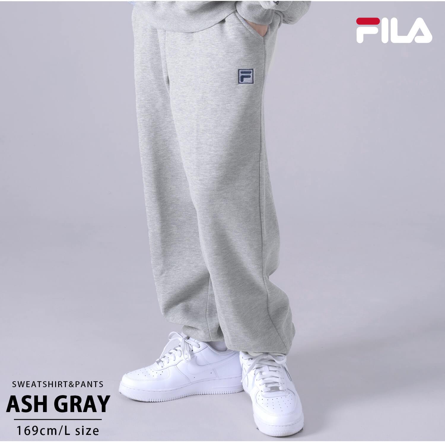FILA フィラ メンズ スウェット 上下 セット 裏毛 裏起毛 スポーツブランド ワンポイントロゴ セットアップ 上下セット ルームウェア 部屋着 トレーナー パンツ 大きいサイズ ユニセックス レディース パジャマ 無地 L LL 3L 4L 黒 2026fw karlas別注