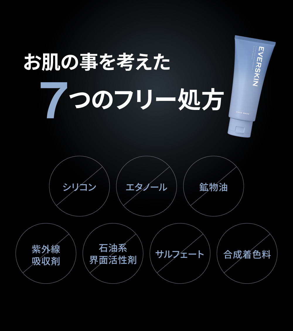 EVERSKIN 洗顔 メンズ 酵素洗顔 クレイ 泡 洗顔フォーム  毛穴汚れ テカリ防止 肌荒れ 皮脂汚れ べたつき 男性用 スキンケア 日本製 150ml ギフト プレゼント
