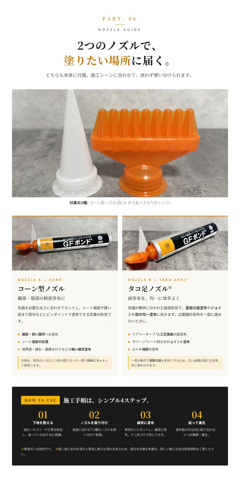 GFボンド 1.2kg 1本 3本 6本 12本 セット 選択可 リアリーターフ ザバーン プランテックス 専用接着剤 人工芝 防草シート 粘着剤 グリーンフィールド コーン型・タコ足ノズル付属 専用ガン別売 コンクリート 金属 DIY 施工 屋外 ガーデニング 雑草対策