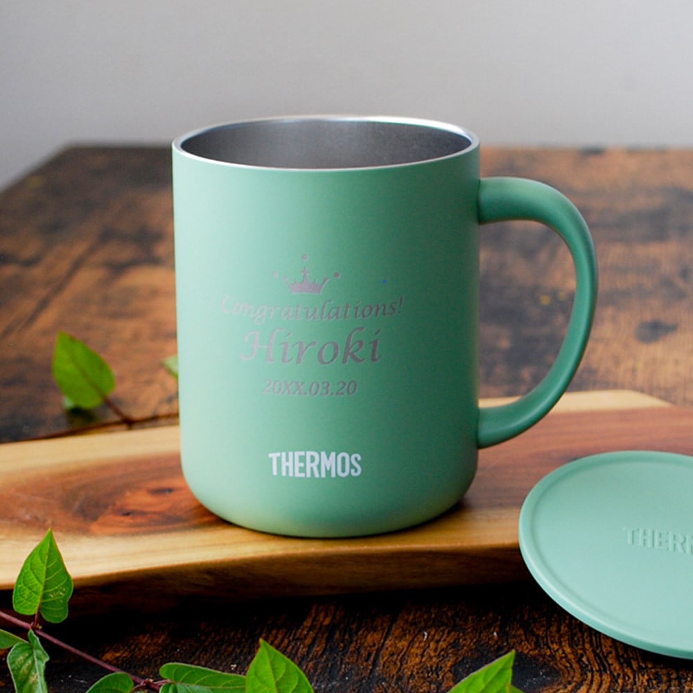 ギフト THERMOS サーモス 名入れ無料 名前入り 真空断熱 ステンレス タンブラー マグカップ 450ml jdg-451c デザイン全40種 保冷 保温 ステンレスタンブラー おしゃれ グラス 名入れギフト 結婚祝い 還暦祝い 誕生日プレゼント 還暦 父親 母親 30代 40代 50代 60代 70代 名前入りタンブラー プレゼント ギフト 無料ギフトラッピング メッセージカード and藍