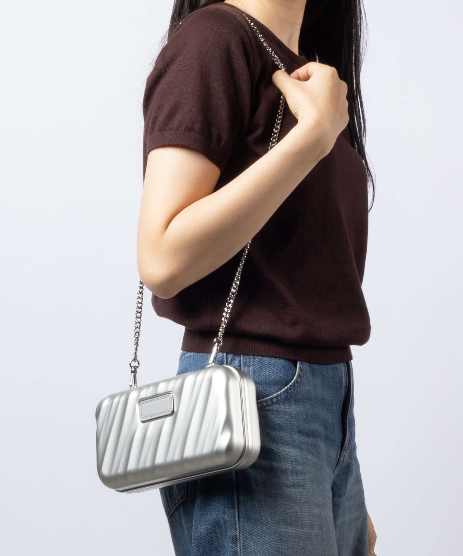 トゥミ TUMI 19 DEGREE ALUMINUM ディグリー アルミニウム MINAUDIERE ミノディエール 148635 ショルダーバッグ クラッチバック レディース バッグ
